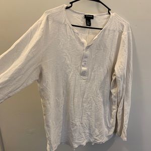 Men’s h&m ribbed henle shirt